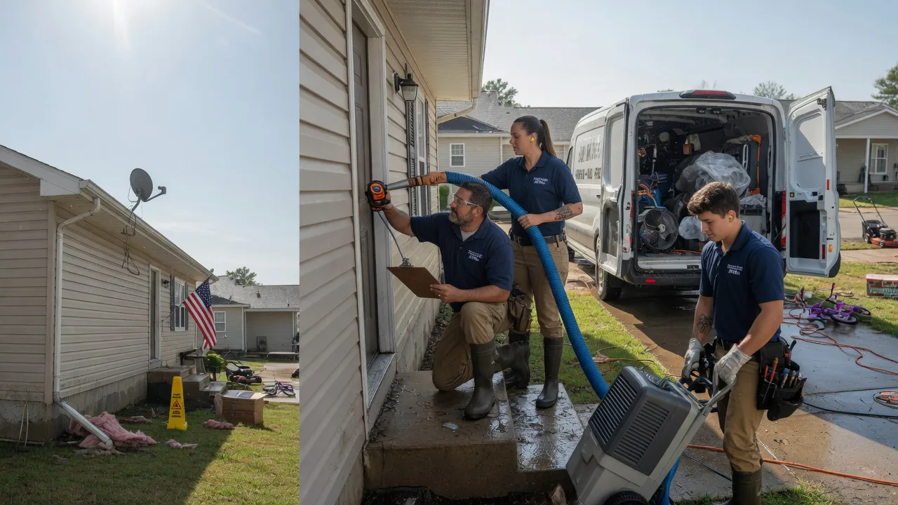 Ceiling Water Damage Restoration in Phillips, ME near me
